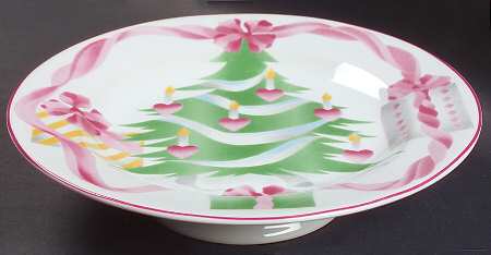 Home for Christmas (Indonesia) Round Compote (Height X Width)