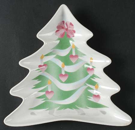 Home for Christmas (Indonesia) 1 Part Medium Tree Shaped Dish