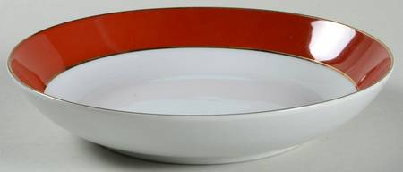 Imperial Orange Coupe Soup Bowl