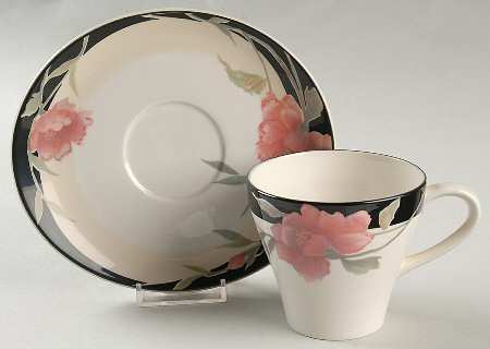 Impression Flat Cup & Saucer Set