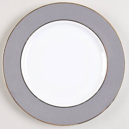 Imperial Gray Salad Plate
