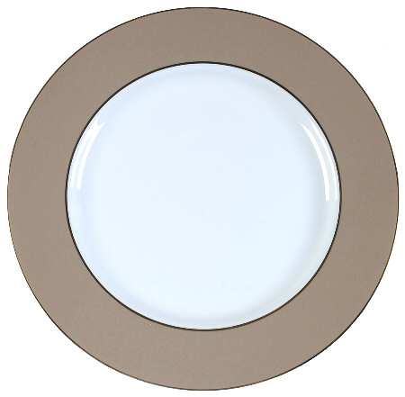 Imperial Taupe 12" Chop Plate (Round Platter)