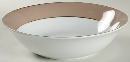 Imperial Taupe 9" Round Vegetable Bowl