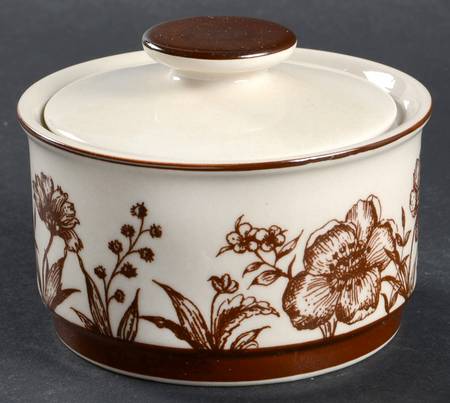 Indian Summer Sugar Bowl & Lid