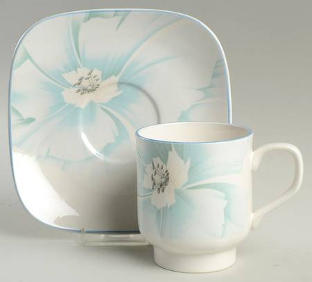 Interlude Flat Cup & Saucer Set