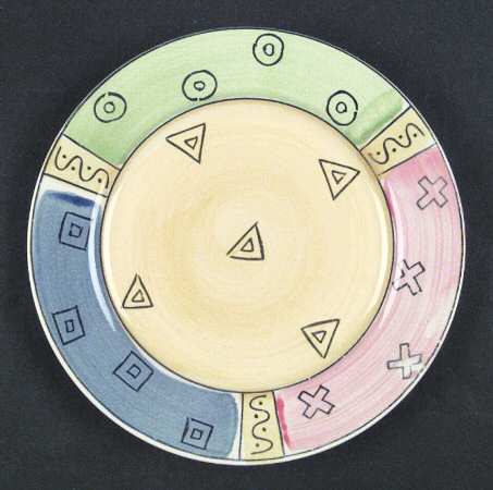 Italia Salad Plate