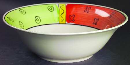 Italia 9" Round Vegetable Bowl