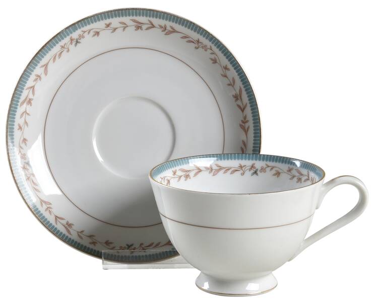 Jacqueline Footed Cup & Saucer Set