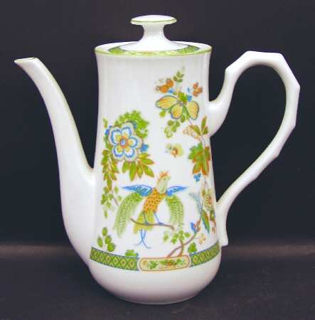 Jade Garden Coffee Pot & Lid