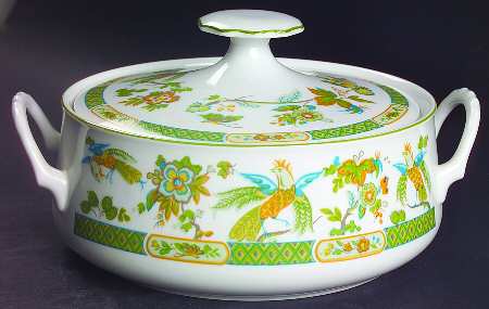 Jade Garden Round Covered Vegetable