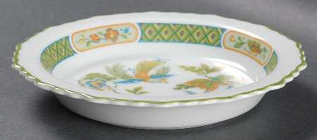 Jade Garden Rim Fruit/Dessert (Sauce) Bowl