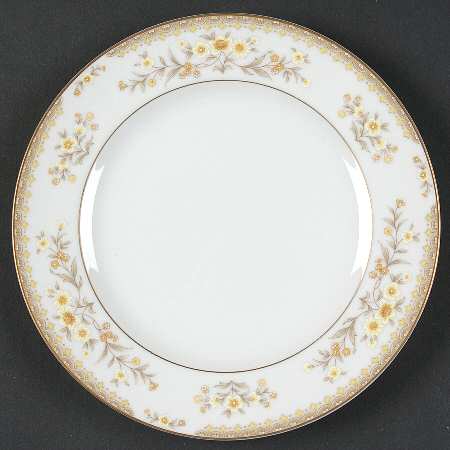 Jamestown (Gold Trim) Bread & Butter Plate