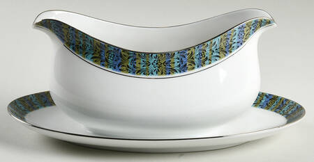 Janis Gravy Boat with Attached Underplate