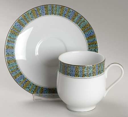 Janis Flat Cup & Saucer Set