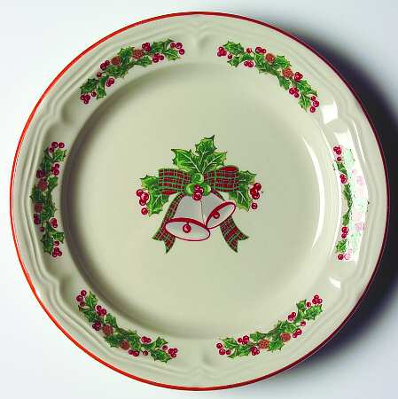 Jingle Bells Salad Plate
