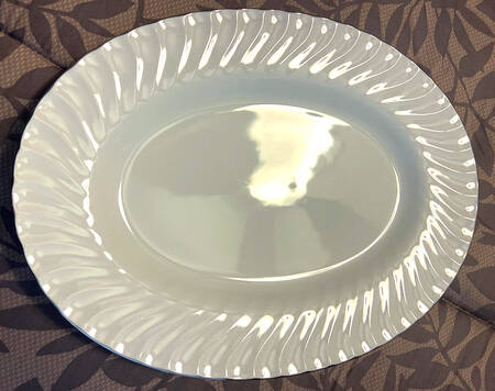 Karen 14" Oval Serving Platter