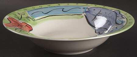 Key West Large Rim Soup Bowl