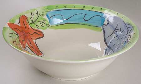 Key West 9" Round Vegetable Bowl