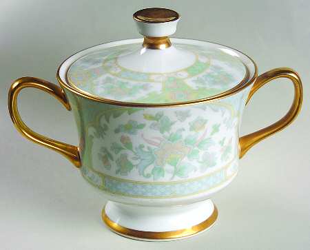 Kyoto Garden Sugar Bowl & Lid