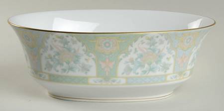 Kyoto Garden 9" Oval Vegetable Bowl