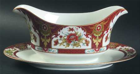 Kyoto Gravy Boat with Attached Underplate