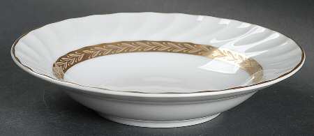 Laurel Gold Fruit/Dessert (Sauce) Bowl