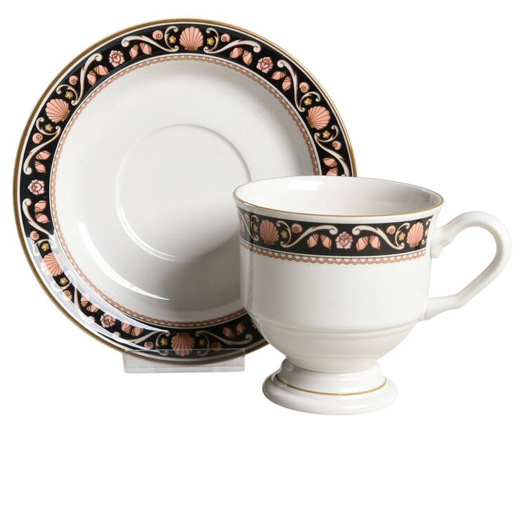 La Mer Footed Cup & Saucer Set