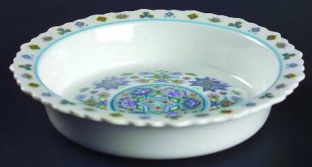 Lapland Blue Rim Cereal Bowl