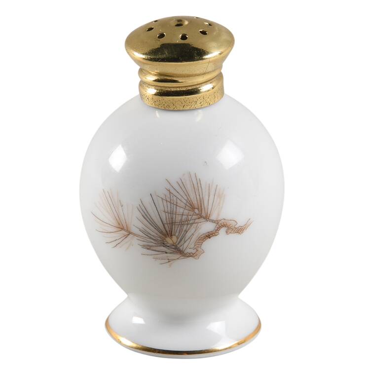 Larchmont (Brown Pine Branch) Salt Shaker by Sango