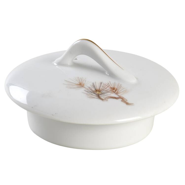 Larchmont (Brown Pine Branch) Lid for Teapot