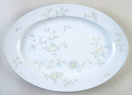 Leah 14" Oval Serving Platter