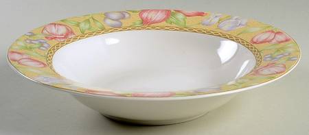 Les Saisons Large Rim Soup Bowl
