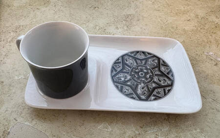 Limbo Snack Plate & Cup Set