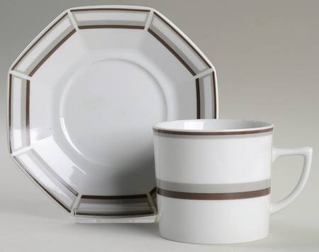 Lyric Flat Cup & Saucer Set
