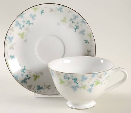 Madeira Footed Cup & Saucer Set