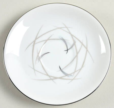 Mardi Gras Saucer for Flat Cup