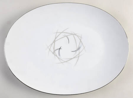 Mardi Gras 14" Oval Serving Platter