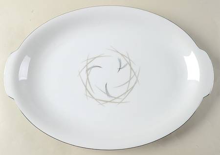 Mardi Gras 15" Oval Serving Platter