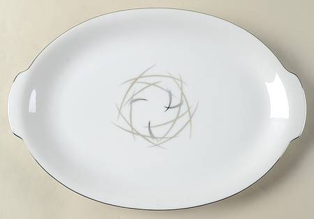 Mardi Gras 12" Oval Serving Platter