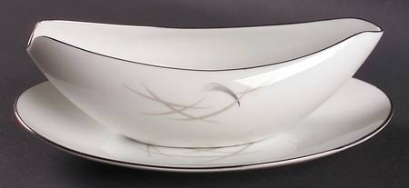 Mardi Gras Gravy Boat & Underplate/Relish
