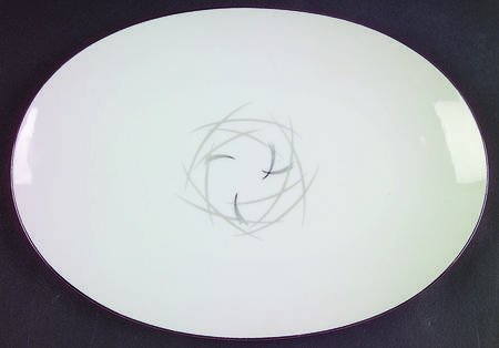 Mardi Gras 12" Oval Serving Platter