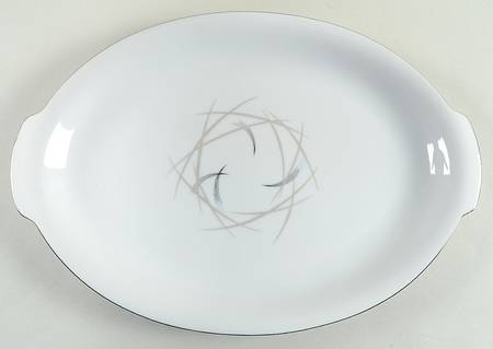 Mardi Gras 14" Oval Serving Platter