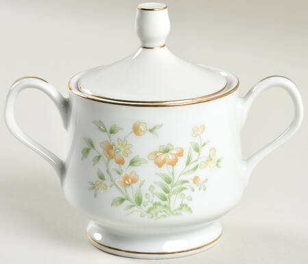Mandarin Sugar Bowl & Lid