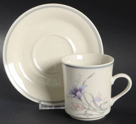 Manor Flat Cup & Saucer Set