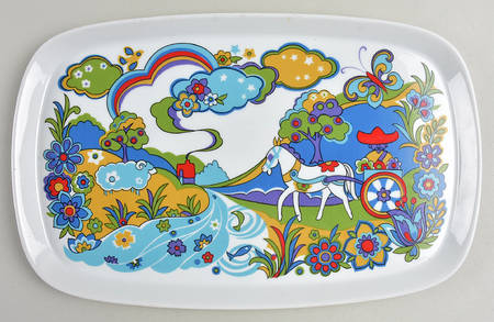 Market Place 15" Oval Serving Platter