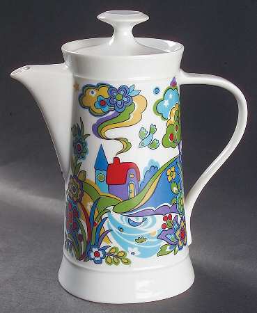 Market Place Mini Coffee Pot & Lid