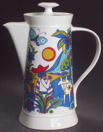 Market Place Coffee Pot & Lid
