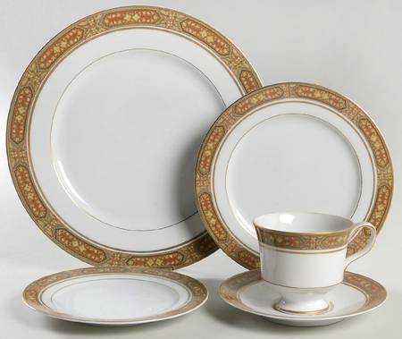 Marabou 5 Piece Place Setting