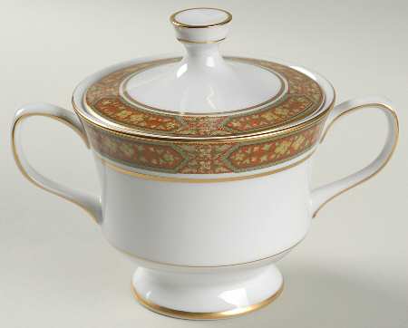 Marabou Sugar Bowl & Lid