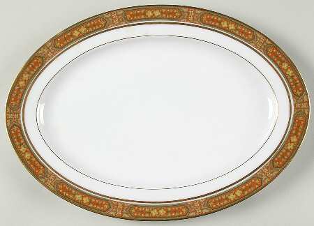 Marabou 12" Oval Serving Platter